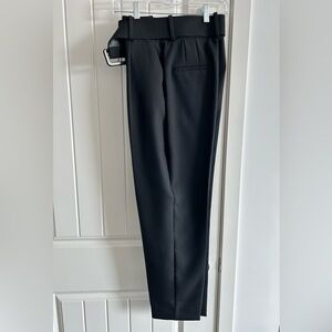 Zara belted dress pants
